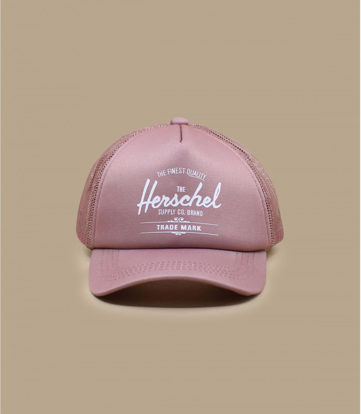 gorra bebe Herschel rosa Baby Whaler Mesh ash rose